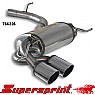 Supersprint Rear Exhaust Twin Round 90mm