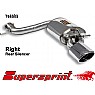Supersprint Rear Exhaust Right 150mm x 105mm