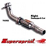 Supersprint Downpipe Kit + Kat. Right