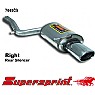 Supersprint Rear Exhaust Right 145mm x 95mm