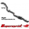 Supersprint Downpipe + Metal Cat Right
