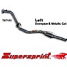 Supersprint Downpipe + Metal Cat Left