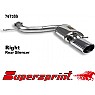 Supersprint Rear Exhaust Right 150mm x 105mm