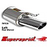 Supersprint Rear Exhaust Left 145mm x 95mm