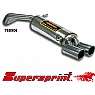 Supersprint Rear Exhaust Twin Round 80mm