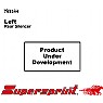 Supersprint Rear Exhaust Left Single Round 90mm