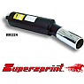Supersprint Rear Exhaust MAGNUM Single Round 100mm