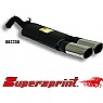Supersprint Rear Exhaust Twin Oval 95mm x 75mm