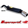 Supersprint Rear Exhaust MAGNUM Single Round 100mm