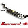 Supersprint Rear Exhaust DTM Twin Round 70mm