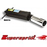 Supersprint Rear Exhaust MAGNUM Single Round 100mm