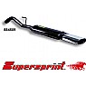 Supersprint Rear Exhaust Oval 145mm x 75mm
