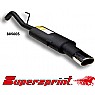 Supersprint Rear Exhaust 120mm x 80mm