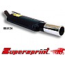 Supersprint Rear Exhaust MAGNUM Single Round 100mm