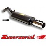 Supersprint Rear Exhaust MEGA Single Round 120mm