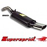 Supersprint Rear Exhaust Oval 145mm x 75mm