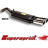 Supersprint Rear Exhaust MAGNUM Twin Round 90mm