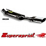 Supersprint Rear Exhaust Oval 145mm x 75mm