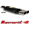 Supersprint Rear Exhaust Oval 95mm x 75mm