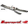 Supersprint Centre Exhaust Stainless steel