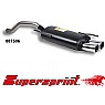 Supersprint Rear Exhaust Twin Round 76mm