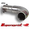 Supersprint I.P. for OEM Centre Exhaust, Diameter 50mm Stainless steel