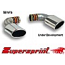 Supersprint Endpipe Kit Left + Right 120mm x 80mm