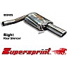 Supersprint Rear Exhaust Right 120mm x 80mm