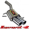 Supersprint Rear Exhaust Twin Round 90mm