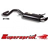 Supersprint Rear Exhaust Oval 145mm x 75mm