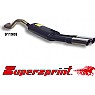 Supersprint Rear Exhaust Twin Oval 95mm x 75mm
