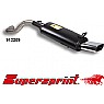 Supersprint Rear Exhaust Oval 145mm x 75mm