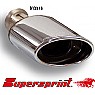 Supersprint End Pipe 145mm x 95mm