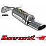 Supersprint Rear Exhaust 145mm x 95mm 100% Stainless steel