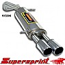 Supersprint Rear Exhaust Twin Round 80mm