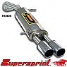 Supersprint Rear Exhaust Twin Round 80mm